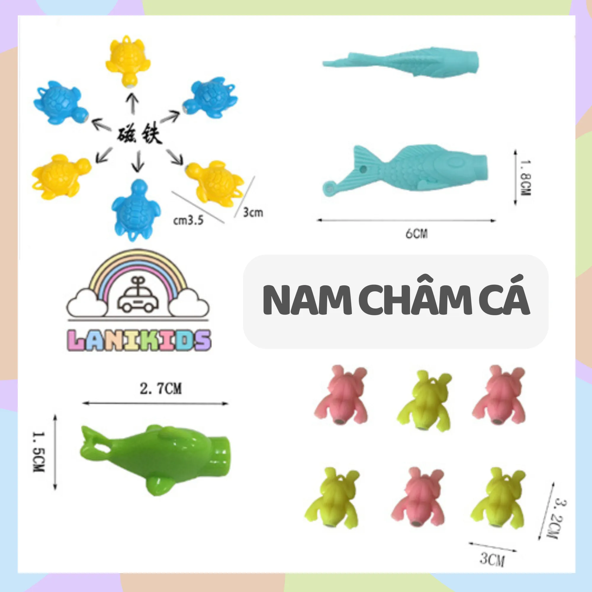 Nam châu câu cá đồ chơi trẻ em Nam châu câu cá đồ chơi trẻ em