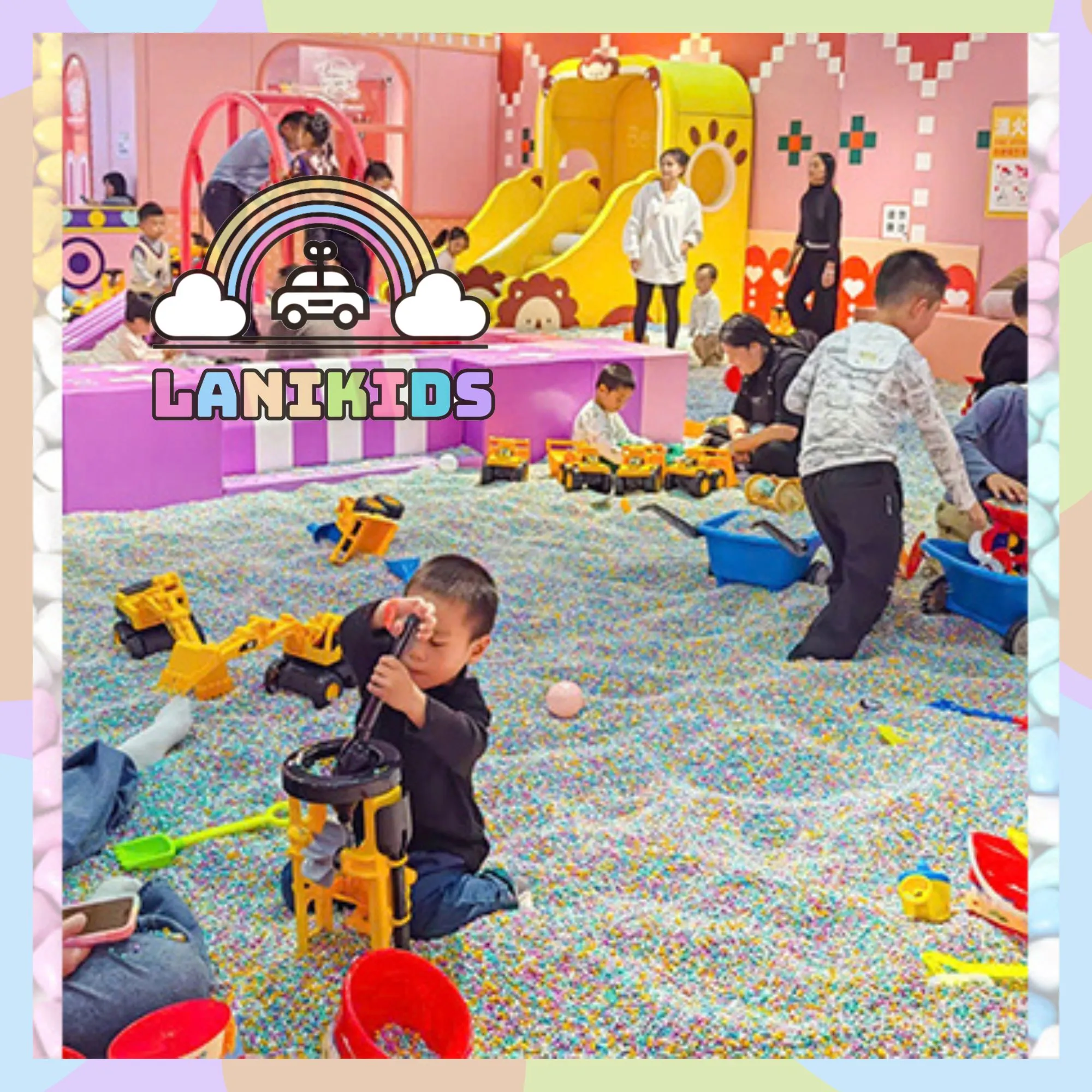 Hạt sứ xúc cát Hạt sứ xúc cát