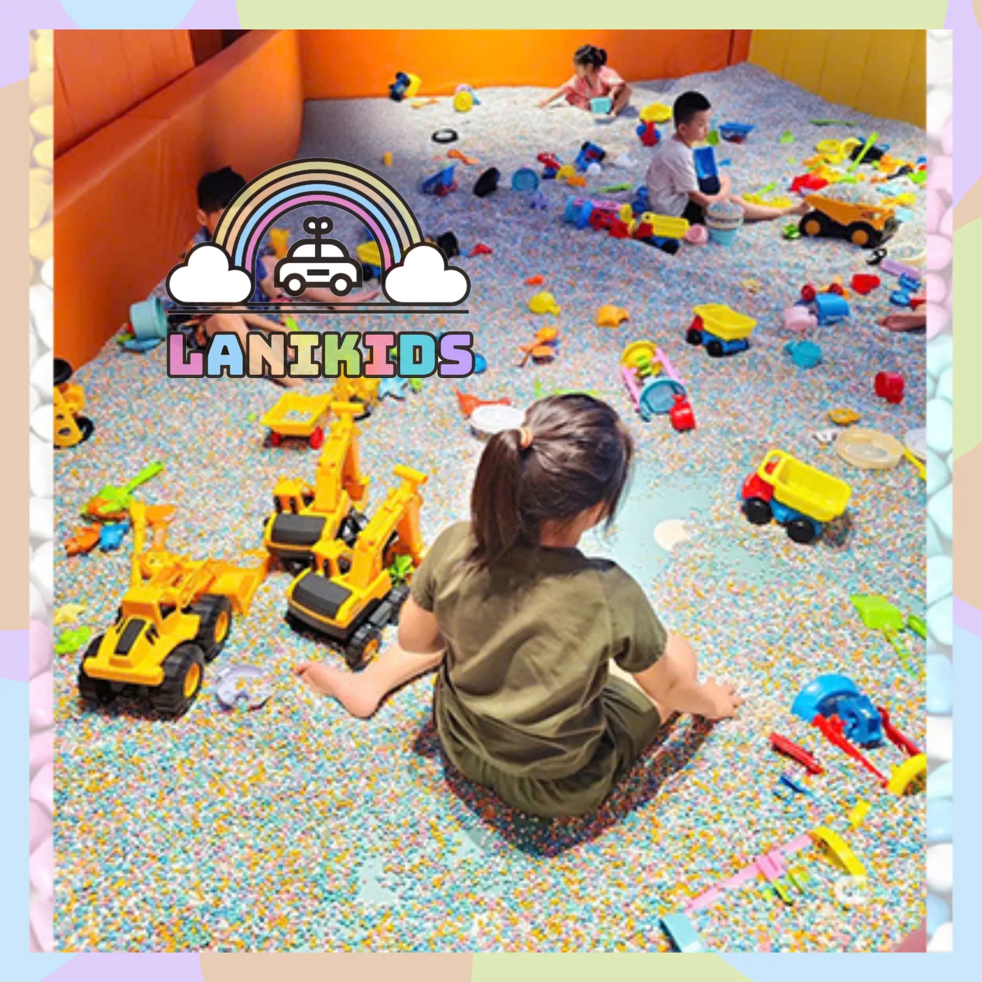 Hạt sứ xúc cát Lanikids Hạt sứ xúc cát Lanikids