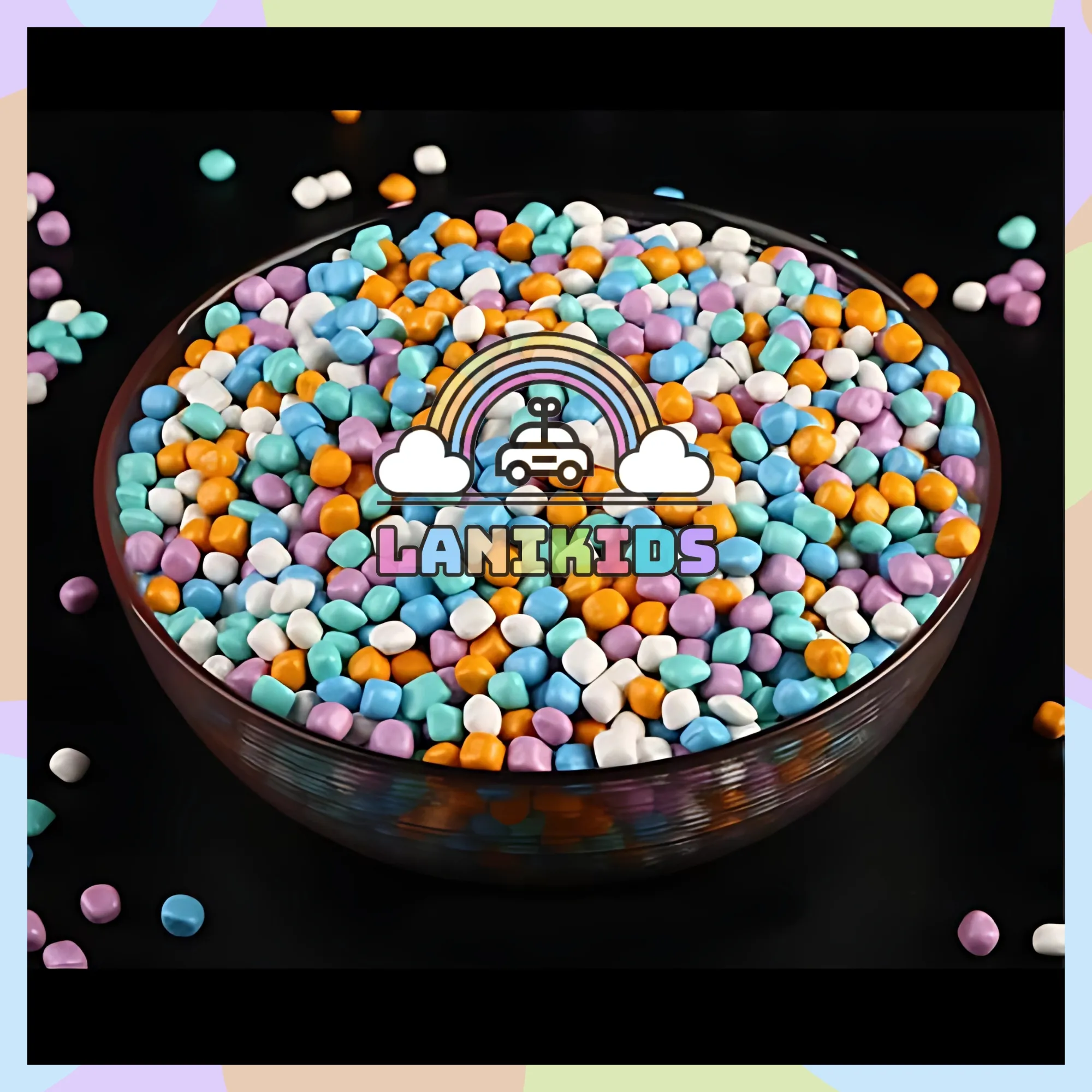 Hạt sứ chơi xúc cát Hạt sứ chơi xúc cát