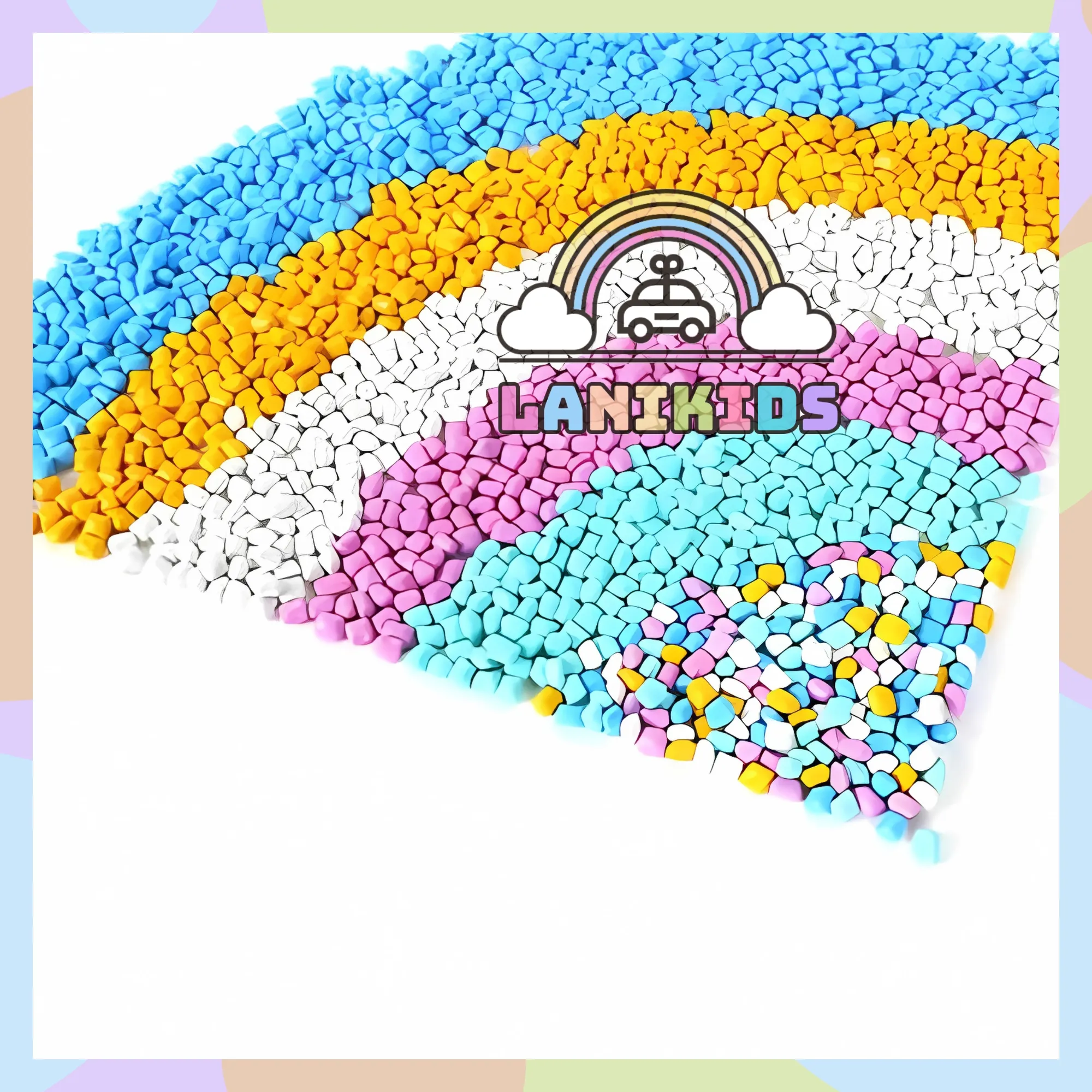 Hạt sứ chơi xúc cát Hạt sứ chơi xúc cát